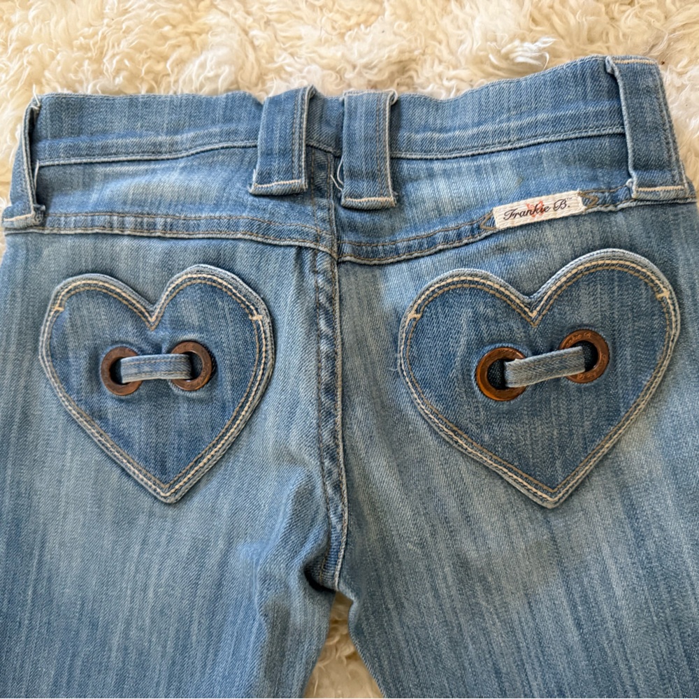Frankie B Jeans HEART POCKETS